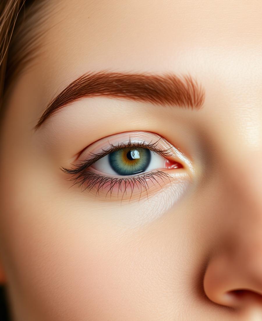 Before treatment at Asamy Sourcils